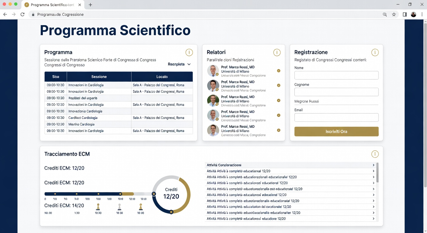 Piattaforma Gestione Fiere, Congressi ed Eventi