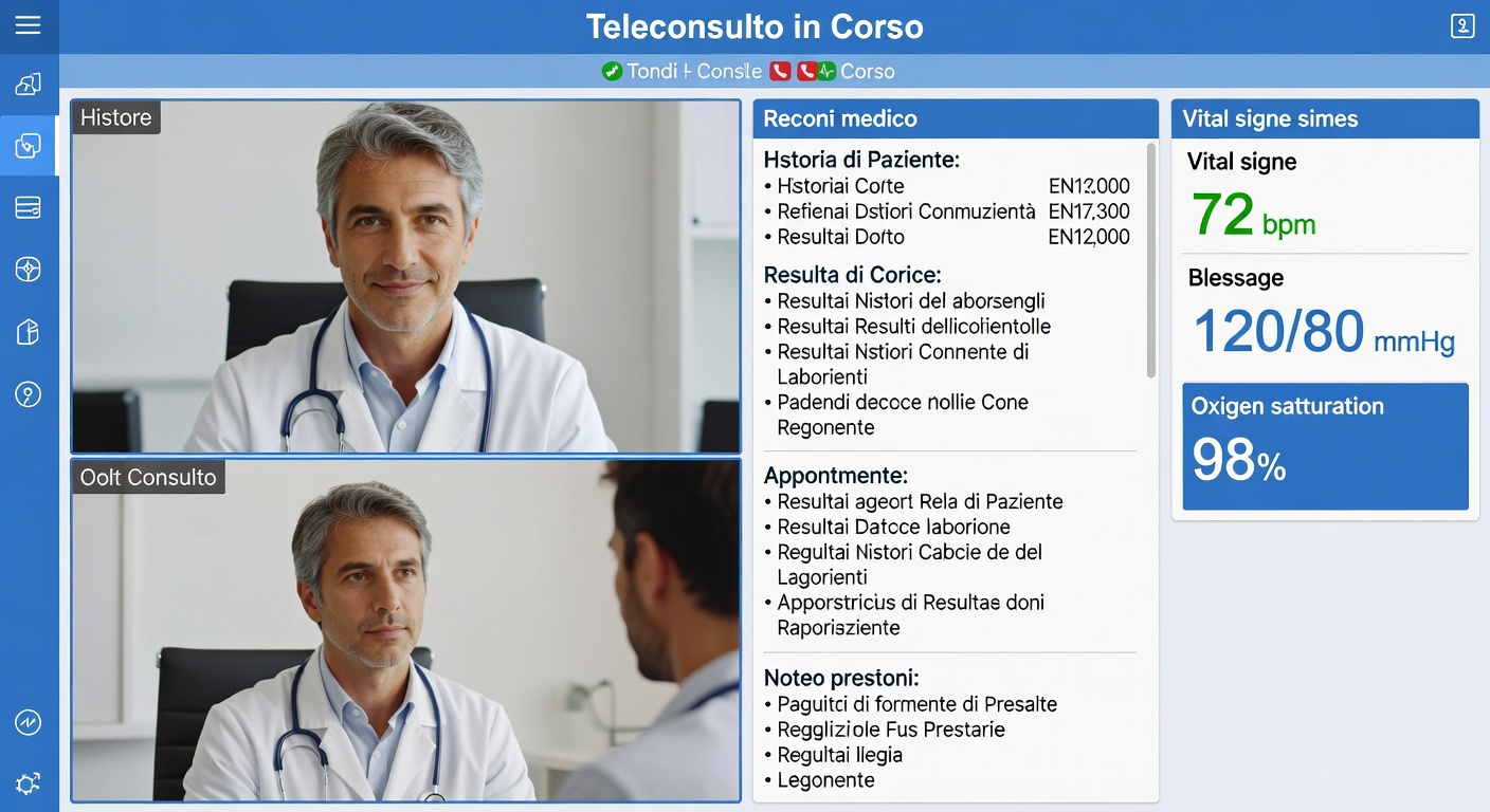 Piattaforma Telemedicina: Teleconsulto, Televisita e Telemonitoraggio